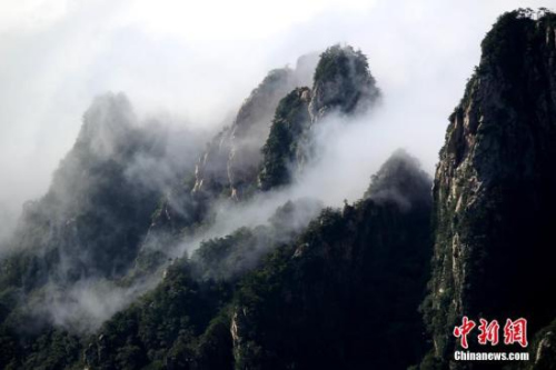 资料图：山间的云海