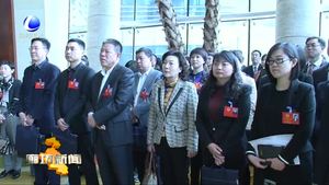 冯韶慧 陈平等市领导看望参加市政协七届一次会议的政协委员