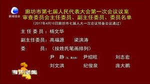 市七届人大一次会议议案审查委员会主任委员、副主任委员、委员名单