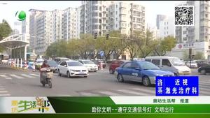 遵守交通信号等 文明出行