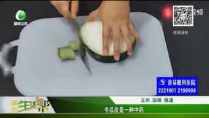 冬瓜皮是一种中药