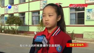 交通安全进校园 小手拉大手共创文明城