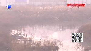 大片污水越积越多 周围居民人心惶惶