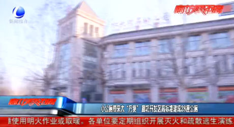 小公厕带来大“方便” 廊坊开发区高标准建成28座公厕