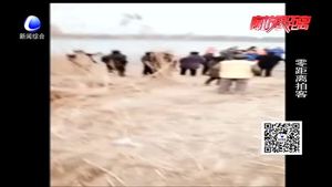 文安县一名男子钓鱼时不幸坠入冰窟殒命