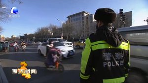 香河县公安交警大队全面筑牢冬季交通安全防线