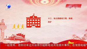 2019年我市将着力实施20项民心工程