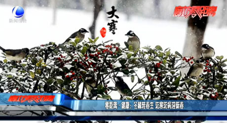 冬藏转春生 防寒防病迎新春