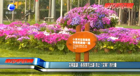 文明旅游：春季赏花出游 背上“文明”的行囊