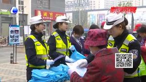 交警一大队助力创城 开展社区宣传“零酒驾”活动