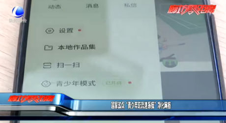 国家试点“青少年防沉迷系统”净化网络