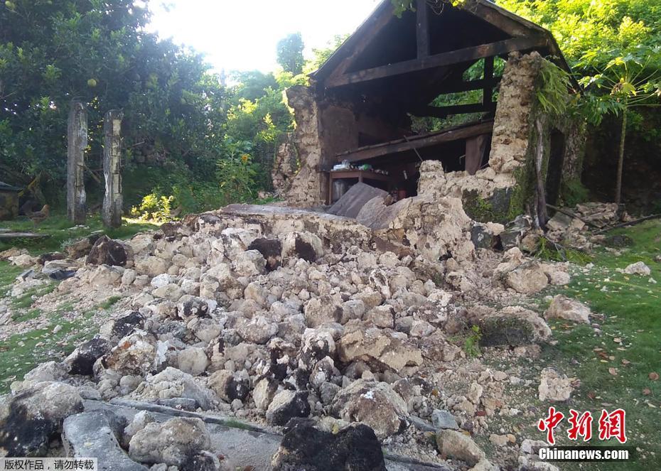 菲律宾北部海域发生3次5级以上地震 至少8人死亡