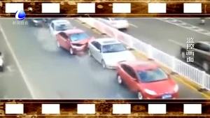 晚高峰七车连环相撞