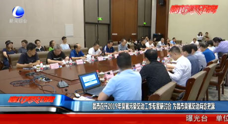 我市召开2019年臭氧污染防治工作专家研讨会