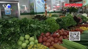 受“利奇马”影响 绿叶菜 海螃蟹价格持续走高