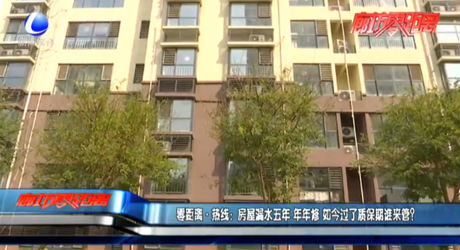 零距离·热线：房屋漏水五年 年年修 如今过了质保期谁来管？