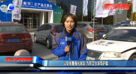 公安巡警强化巡防 为农交会保驾护航