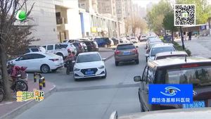 马路变身停车场 居民希望还路于“行”