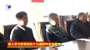 市委“走基层”宣讲团到固安县宣讲党的十九届四中全会精神