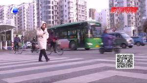 过斑马线的正确姿势 左顾右盼很重要