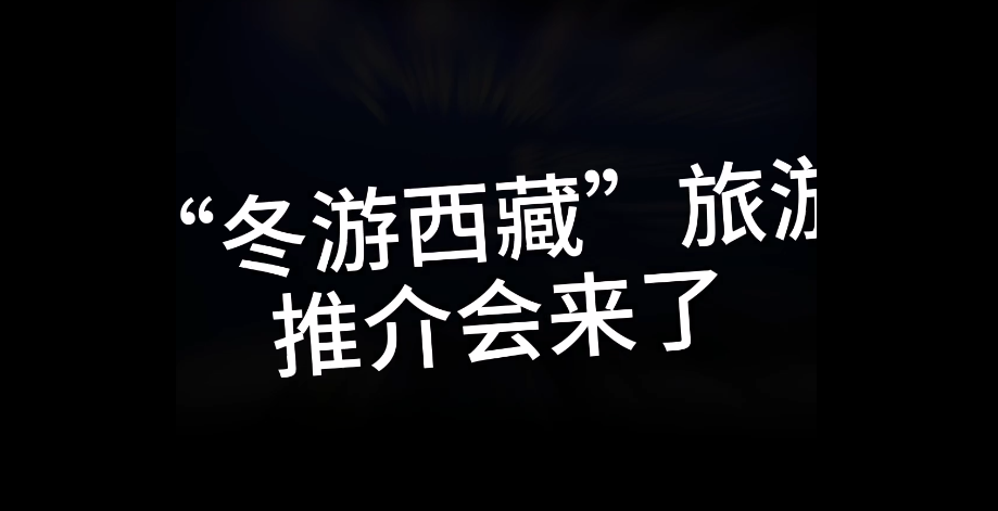 冬游西藏旅游推介会