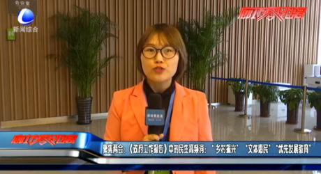 聚焦两会：《政府工作报告》中的民生高频词：“乡村振兴”“文体惠民”“优先发展教育”