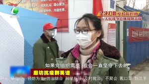 固安县小区卡口党员先锋岗来了年轻人