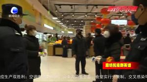 坚守战“疫”阵地 基层民警在行动