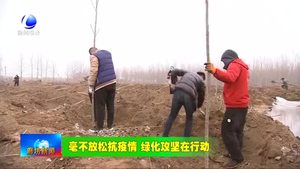 固安县渠沟乡：春到三月添新绿 植树造林绿化忙
