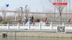 初春的裕龙河公园 处处充满幸福的味道