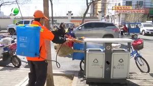 安次环卫加大卫生整治力度 助力创建文明城市