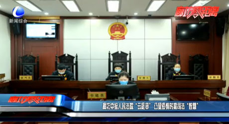 廊坊中级人民法院“云庭审” 凸显疫情时期司法“智慧”