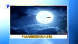 今年最大最圆的超级月亮4月8日登场
