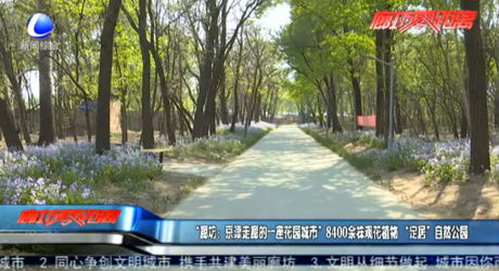 “廊坊：京津走廊的一座花园城市”8400余株观花植物“定居”自然公园