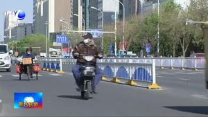 我市持续出现大风天气