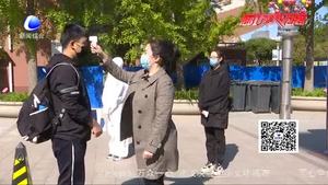 今天我市高三学子统一返校复学 同学开启“冲刺备考”模式