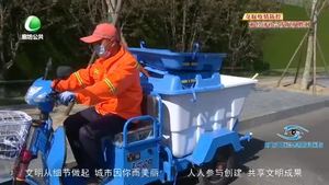 安次环卫多措并举降尘减絮