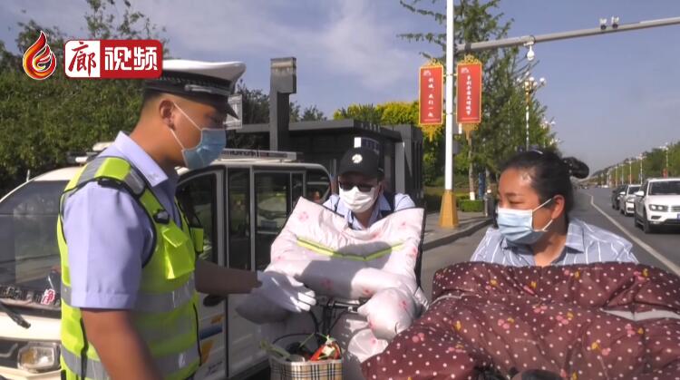 廊视频 | 安全骑行 齐参与戴好头盔记心中