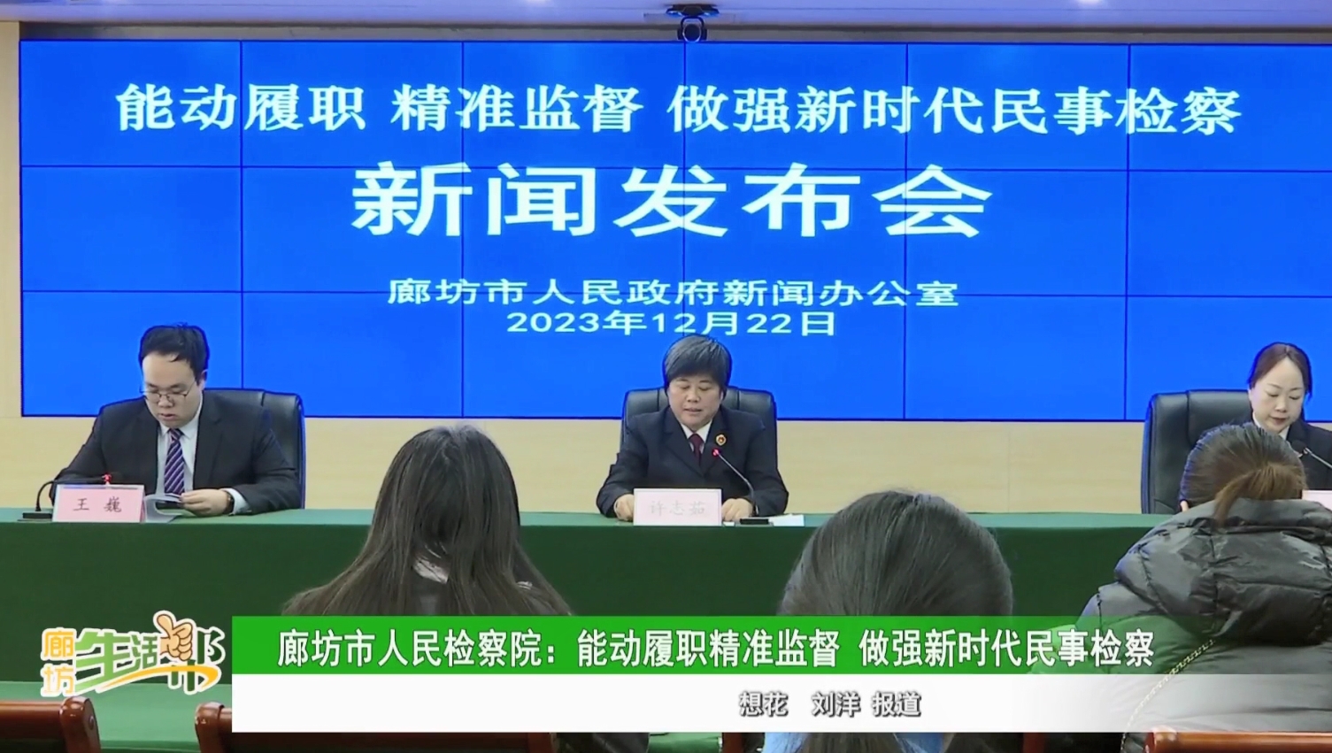 廊坊市人民检察院:能动履职精准监督 做强新时代民事检察