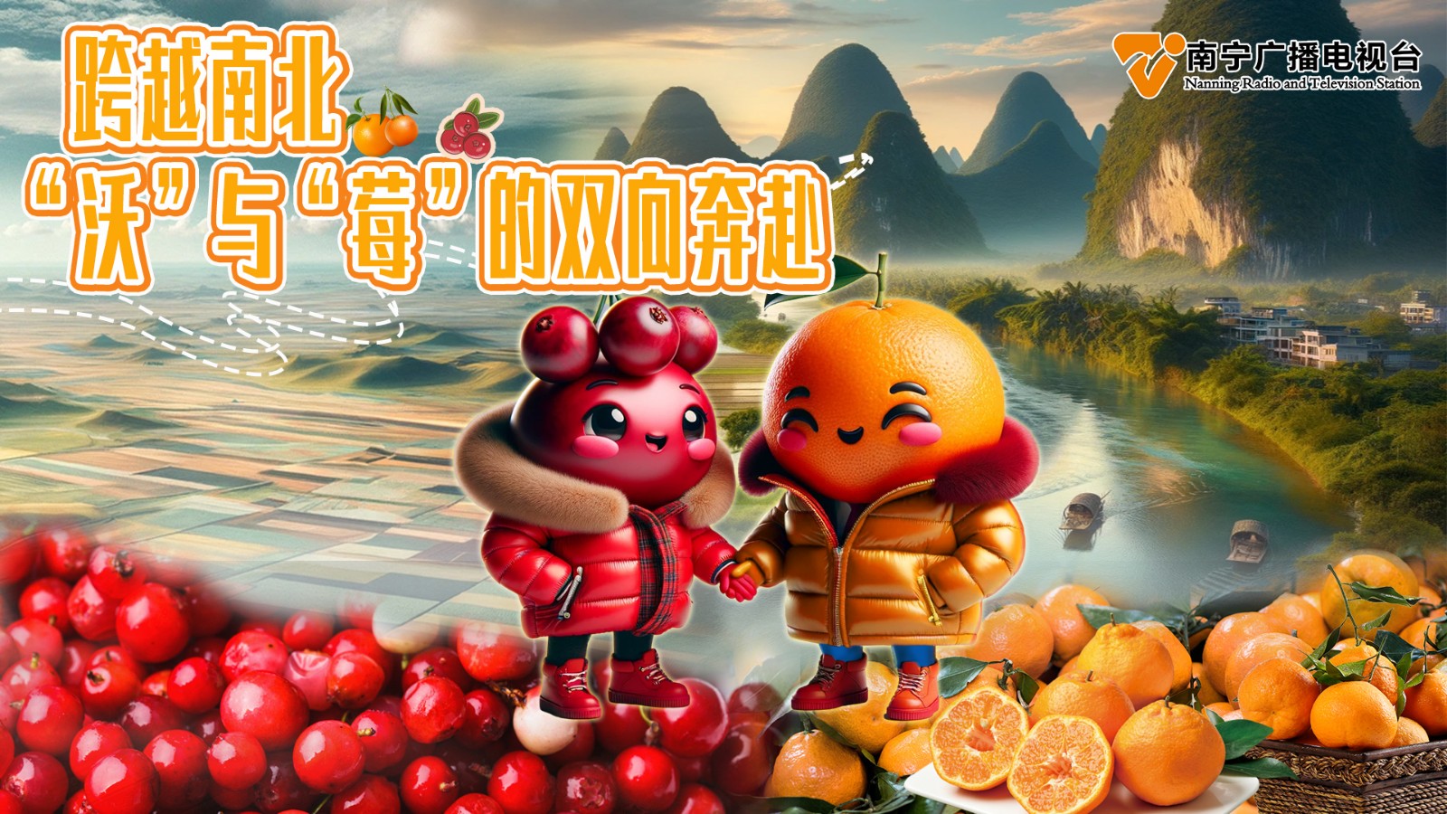 跨越南北 “沃”与“莓”的双向奔赴