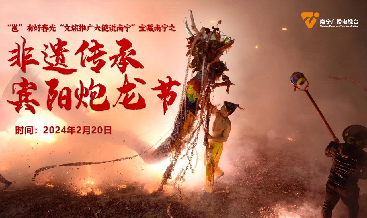 非遗传承 宾阳炮龙节