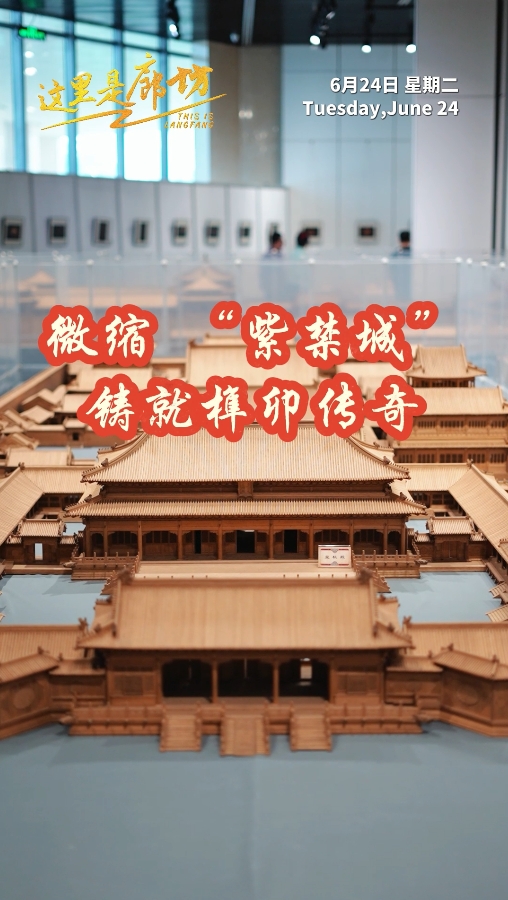 【这里是廊坊】微缩“紫禁城” 铸就榫卯传奇