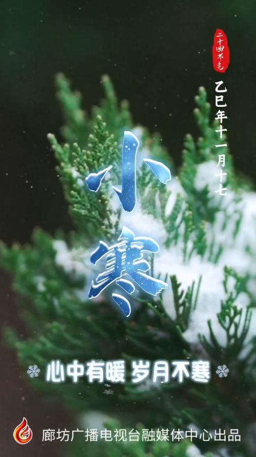 【时光映画·二十四节气】心中有暖 岁月不寒