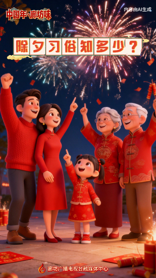 AI短视频丨除夕习俗知多少